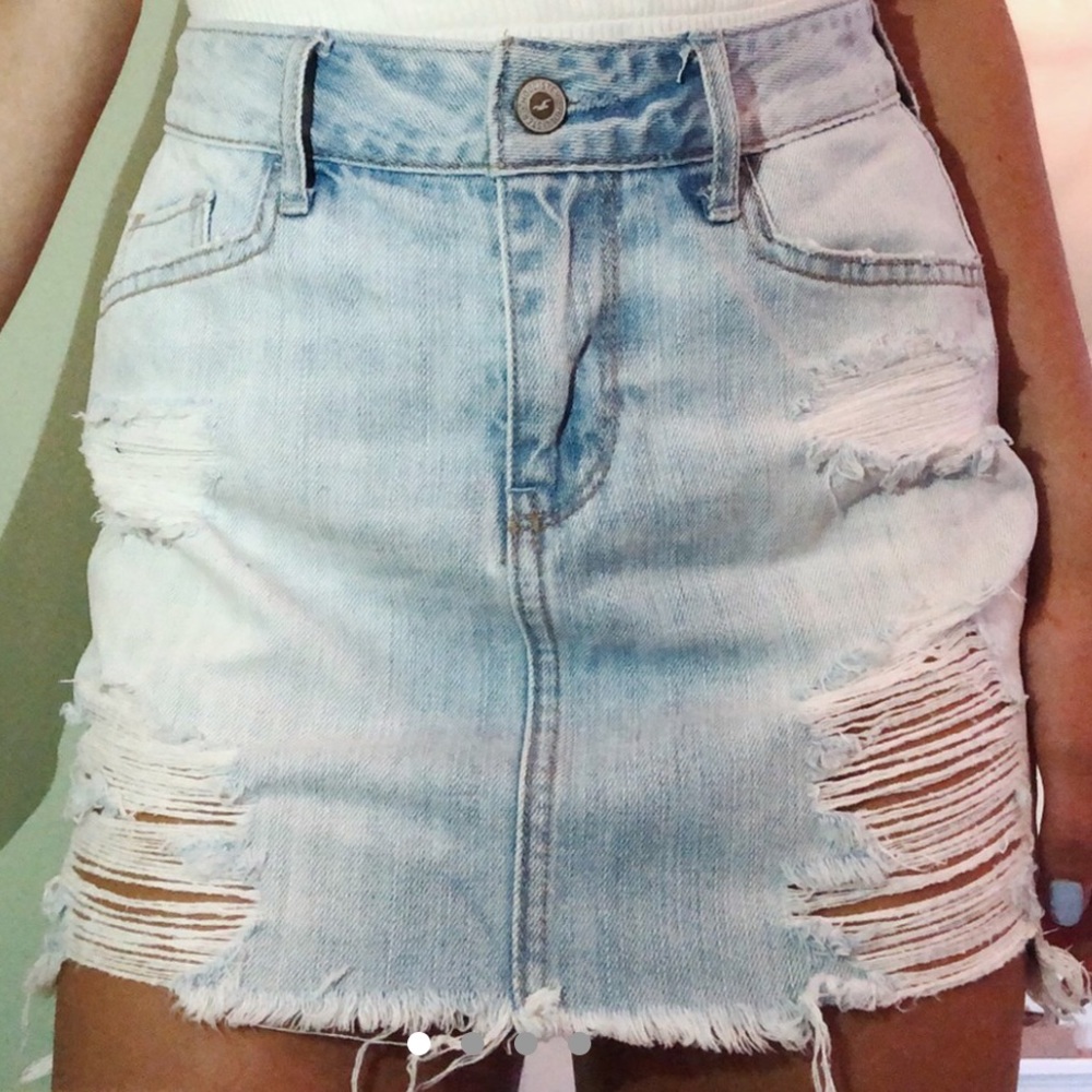 Hollister Denim Skirt
